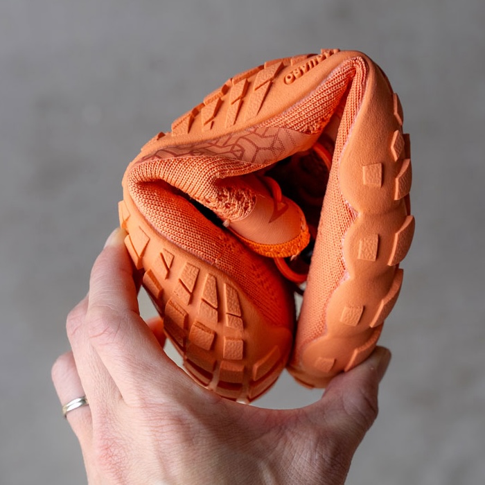 Flexibility of Saquaro Shoes barefoot trail runners