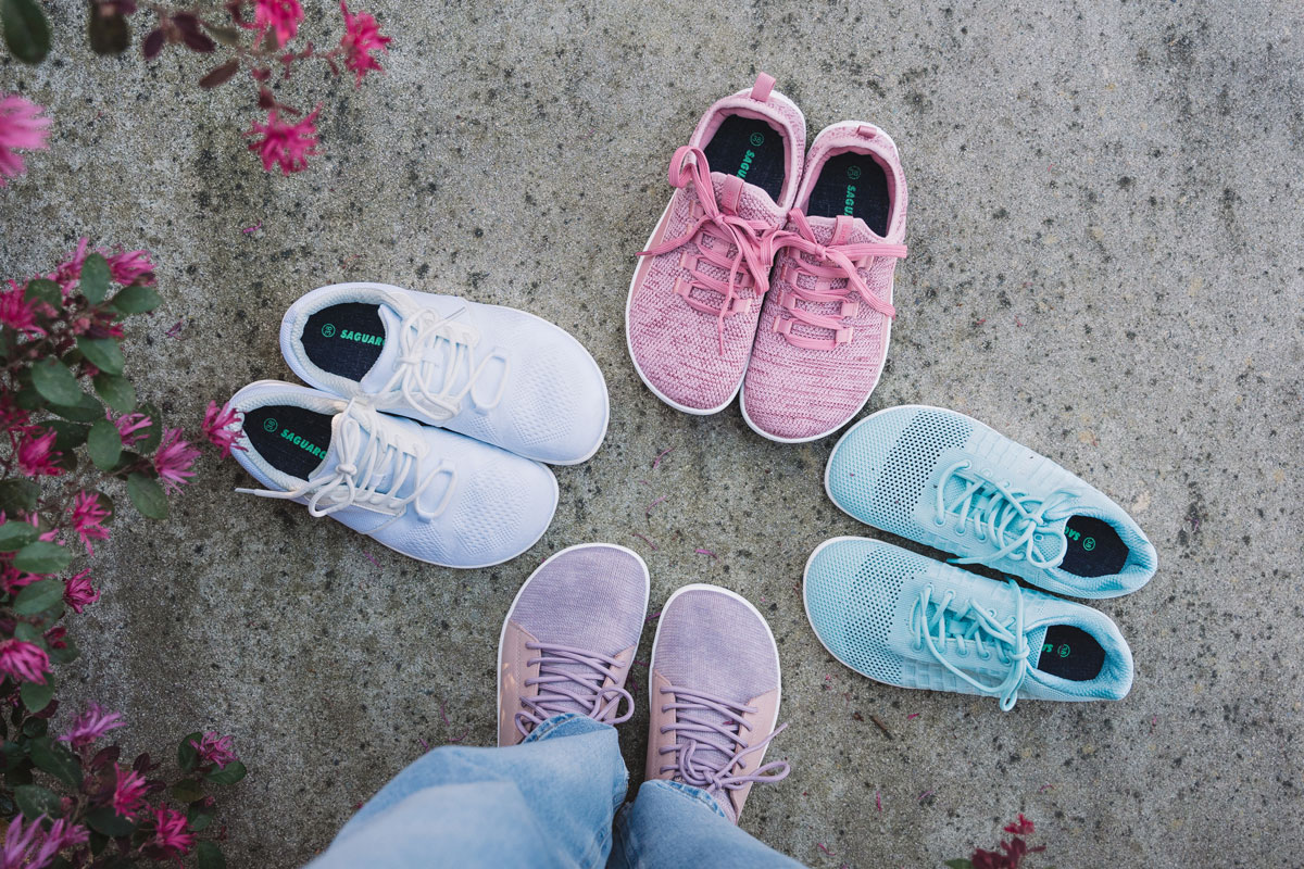 Affordable barefoot shoes from Saguaro Shoes that use the cactus sole