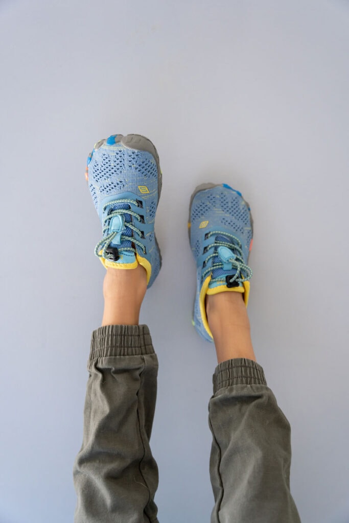 Saguaro Shoes are affordable barefoot shoes for kids with breathable uppers