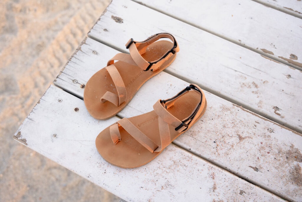 Shamma Sandals trailstars, barefoot hiking sandals