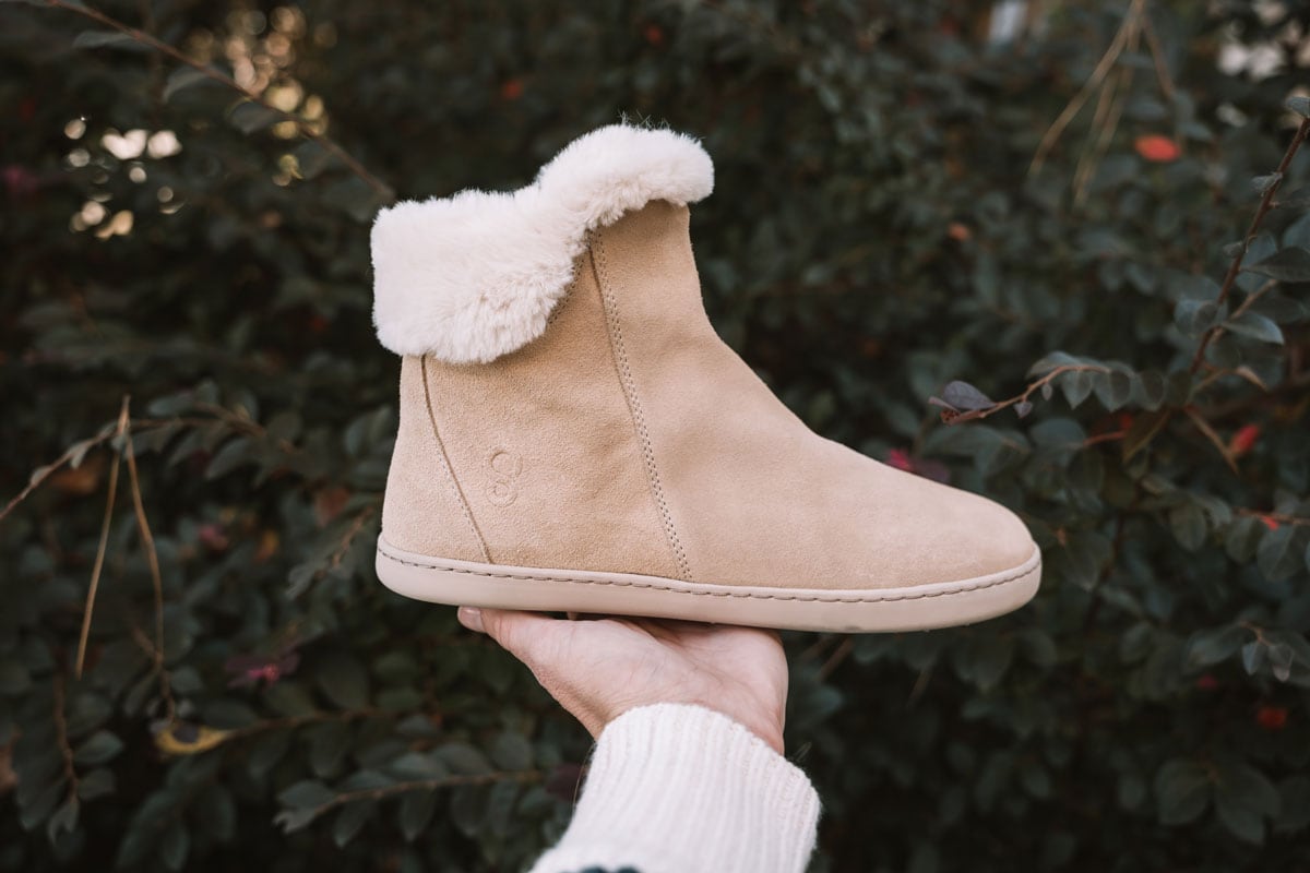 Barefoot boots like Uggs, the Shapen Fluffy Boot