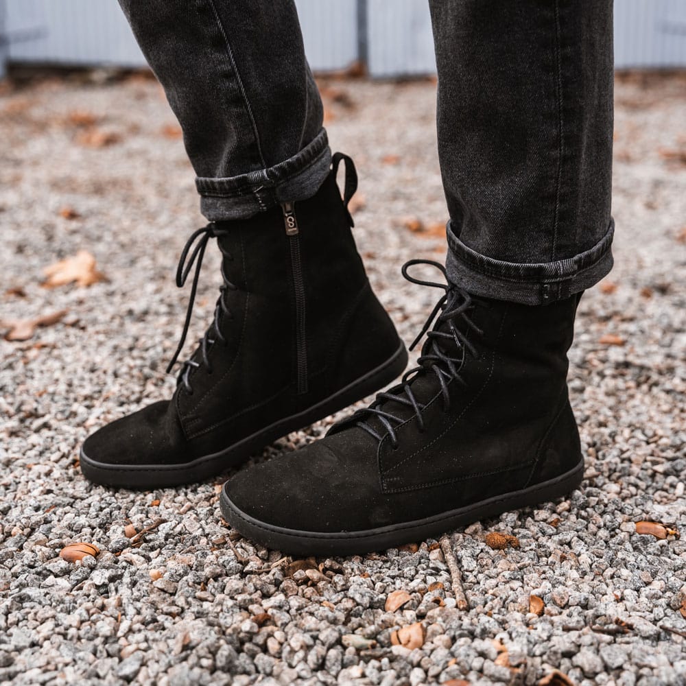 Shapen lined barefoot winter boots