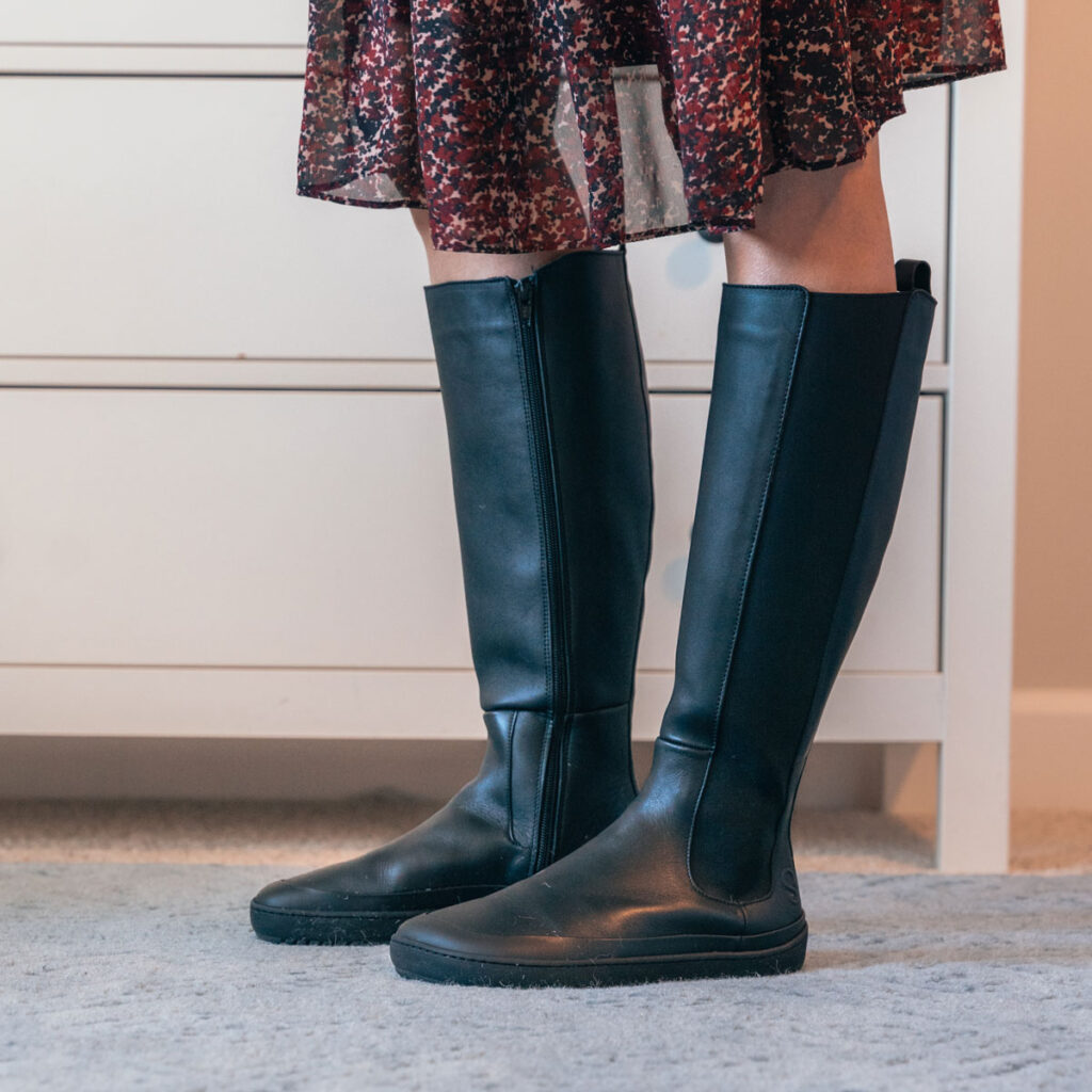 Shapen Harper Knee High Barefoot Boots