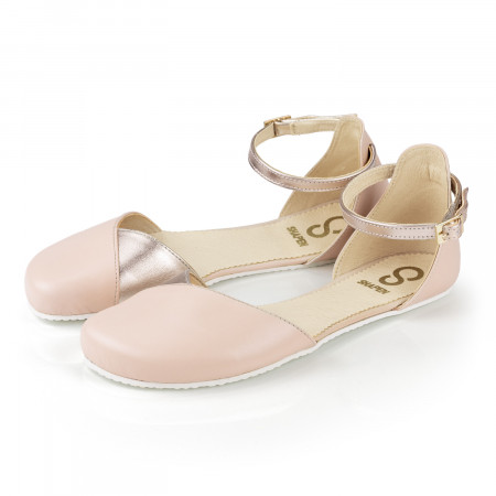 Dressy barefoot women's sandals from shapen shoes