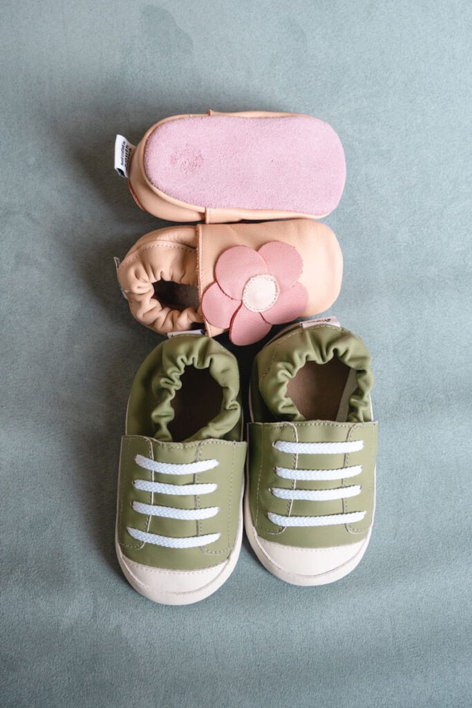 Shoo Shoos leather moccasins for toddlers