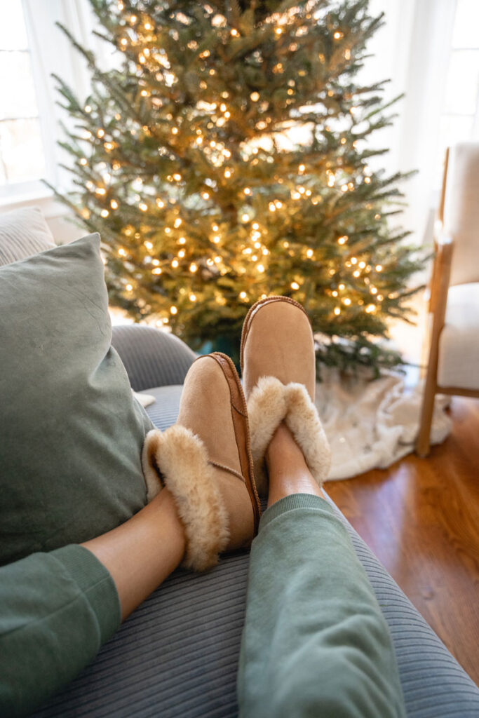 Softstar Fireside Slippers, Barefoot Sheepskin House Slippers