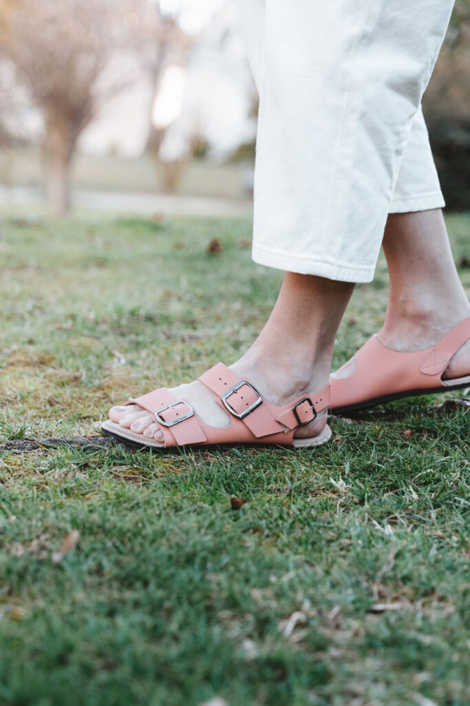 Softstar Camino Lite sandals are like Barefoot Birkenstocks with a thinner, more flexible sole
