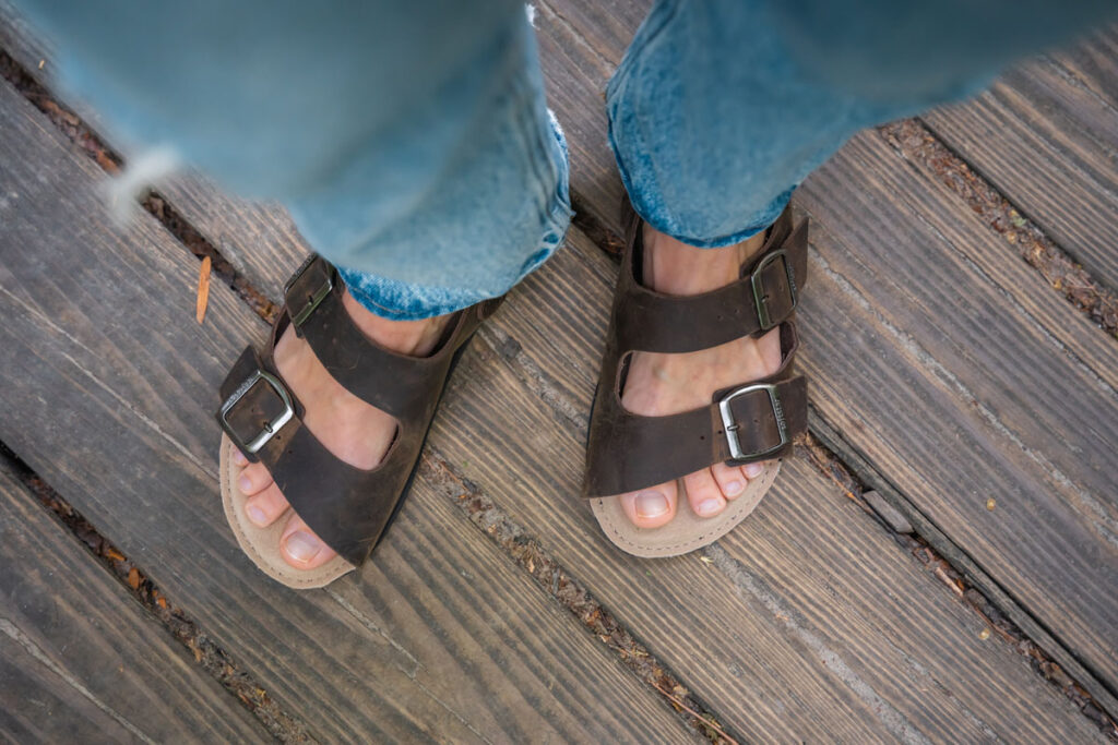 Softstar Camino, minimalist sandals like Birkenstocks