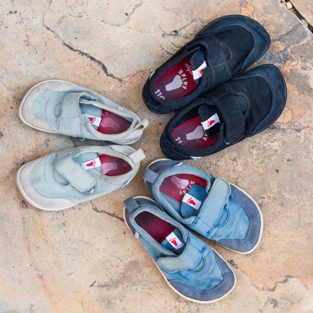 Splay Explore, velcro barefoot shoes for kids