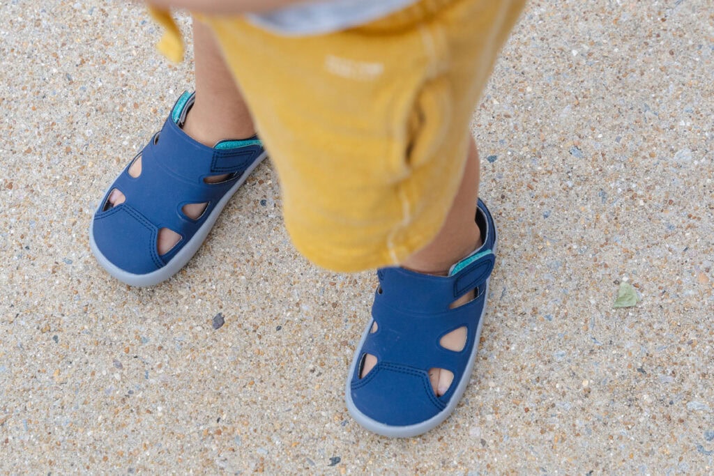 Ten Little minimalist closed toe sandals