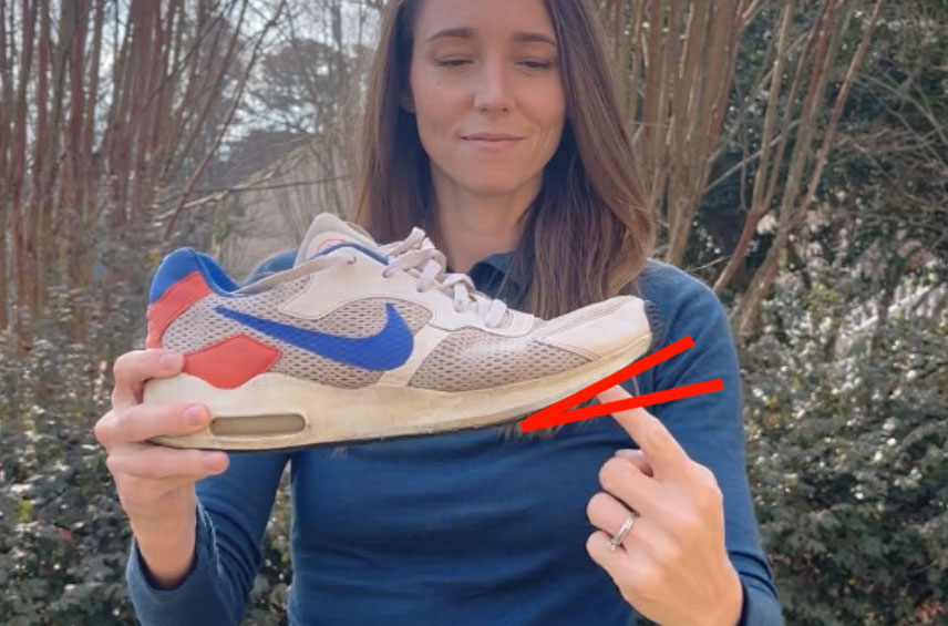 What is a toe spring?