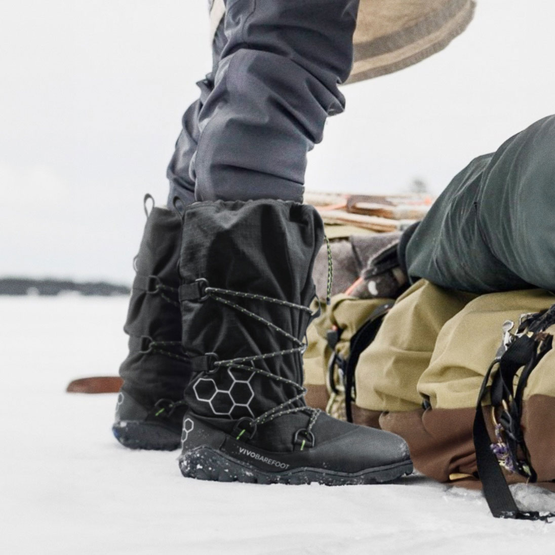 Excursion barefoot snow boots, Vivobarefoot Tundra Esc