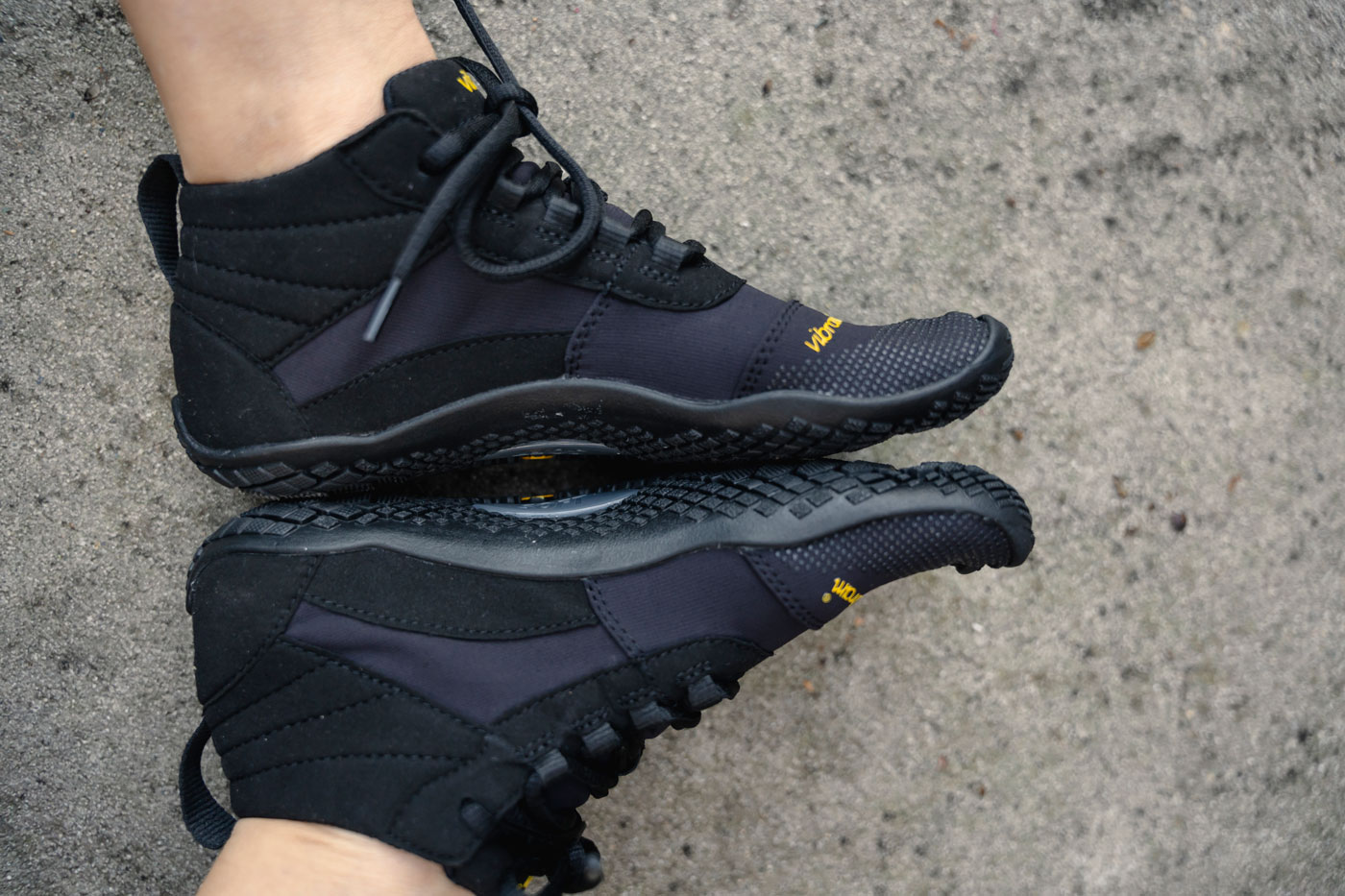 Vibram FiveFingers barefoot hiking shoes