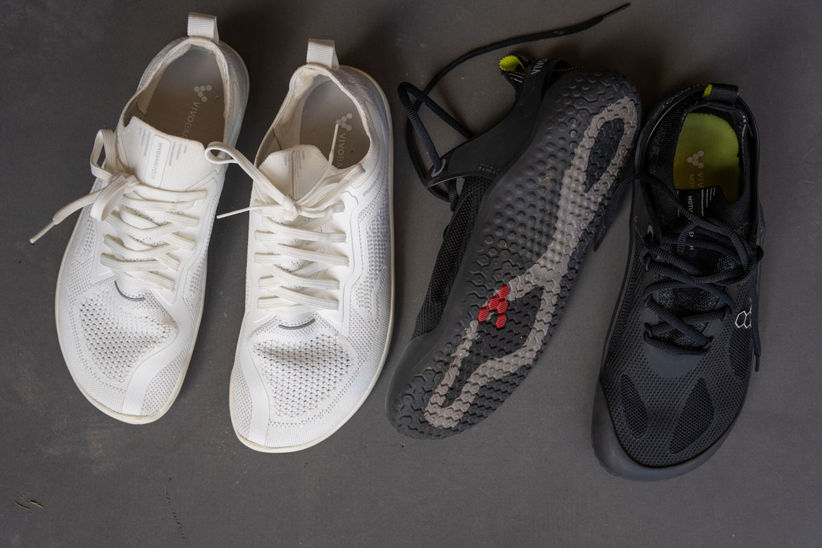 Best Vivobarefoot shoes for the gym, including the Motus Flex and the Primus Knit