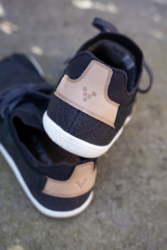 Heel of Vivobarefoot Primus Asana