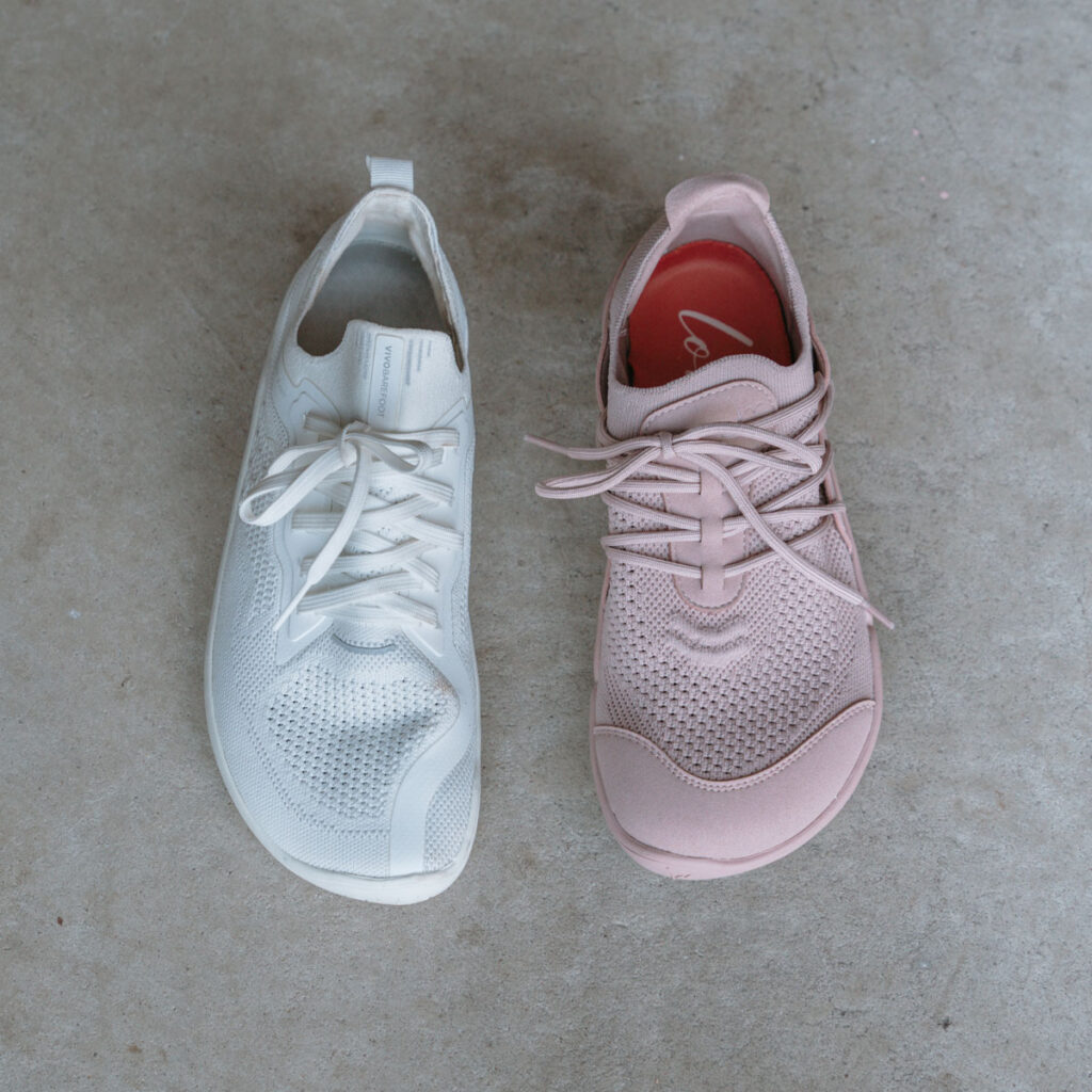 Vivobarefoot Primus Knit vs Lono Flow barefoot sneakers