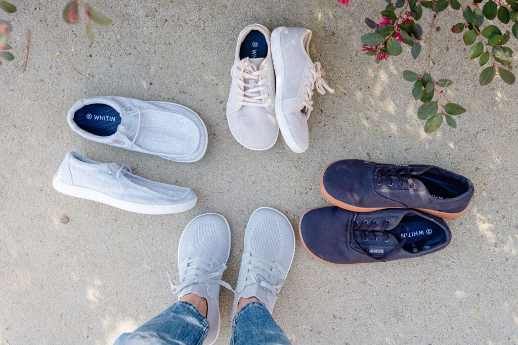 Affordable barefoot shoes from WHITIN