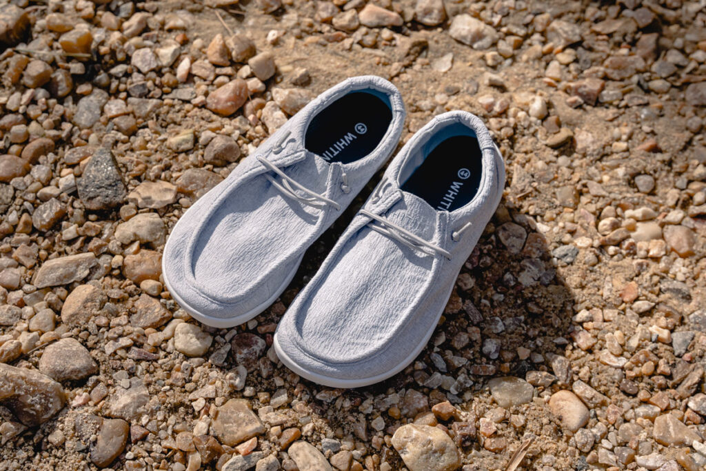 WHITIN minimalist boat shoes looks like HEYDUDE shoes