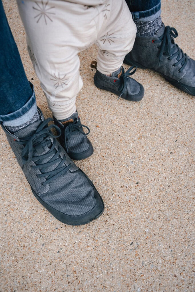 Wildling barefoot shoes for adults and toddlers