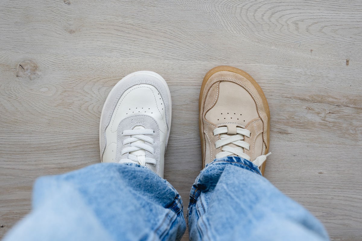 Zara barefoot sneakers vs Vivobarefoot