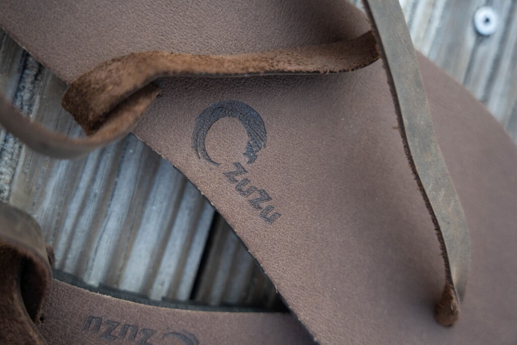 ZuZu Sandals Groove with leather straps, minimalist sandals for men