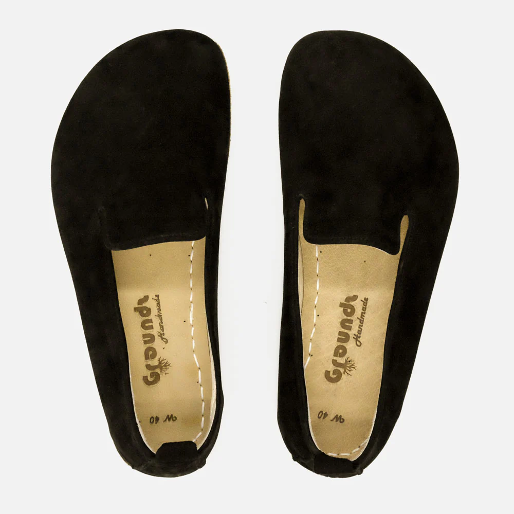 Groundz Minimalist Suede Loafers for women